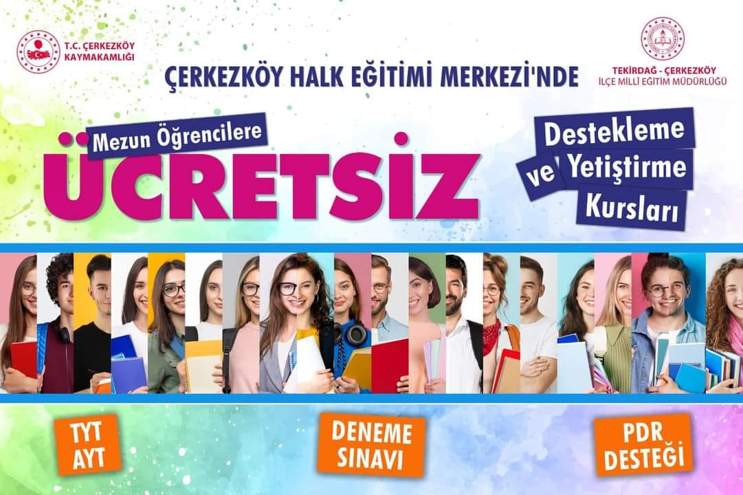 (M)Öğrencilere ücretsiz kurs