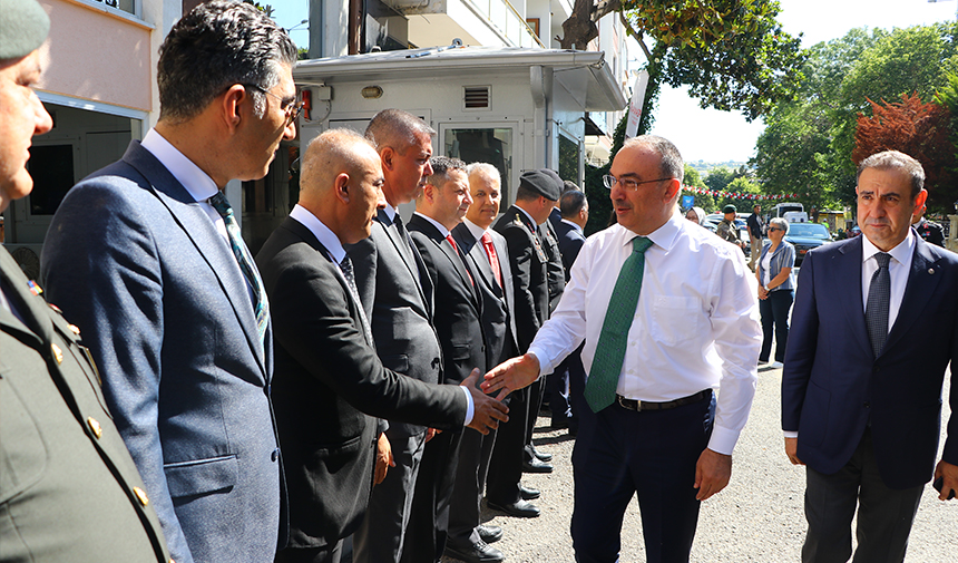 Tekirdağ'da Bayramlaşma Töreni Düzenlendi