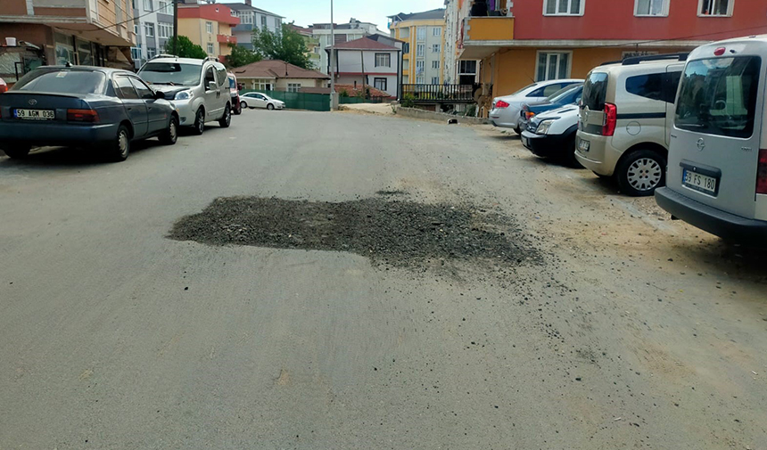 Çerkezköy’ün Çukurlu Yol Çilesi Bitmiyor2