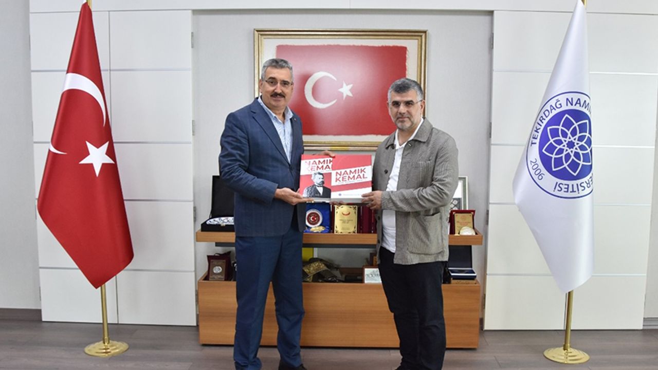 Başkan Keskin, Prof. Dr. Şahin'i ziyaret etti