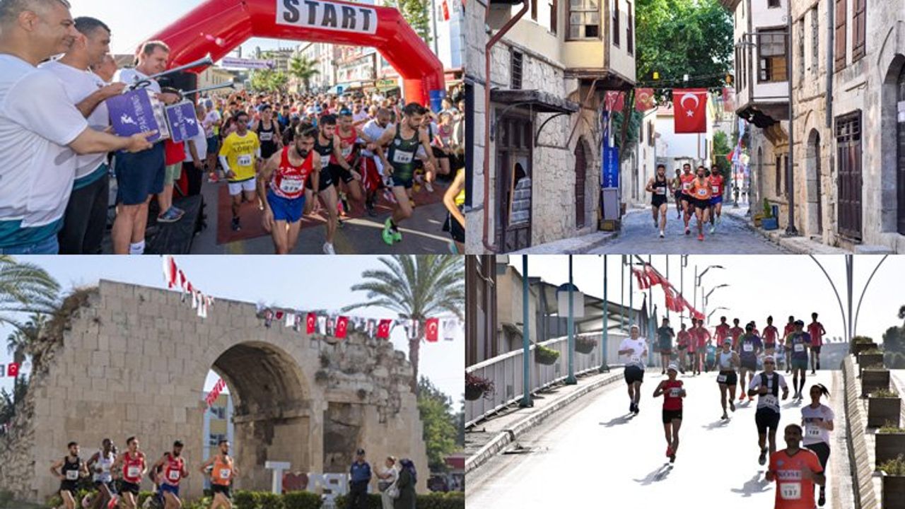 Tarih şehrinde maraton koşusu