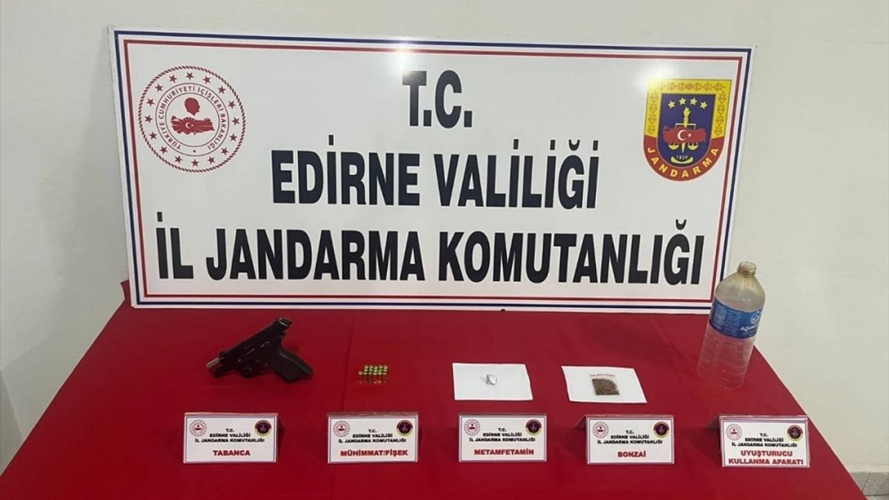 Edirne'deki  2 şüpheli gözaltına alındı