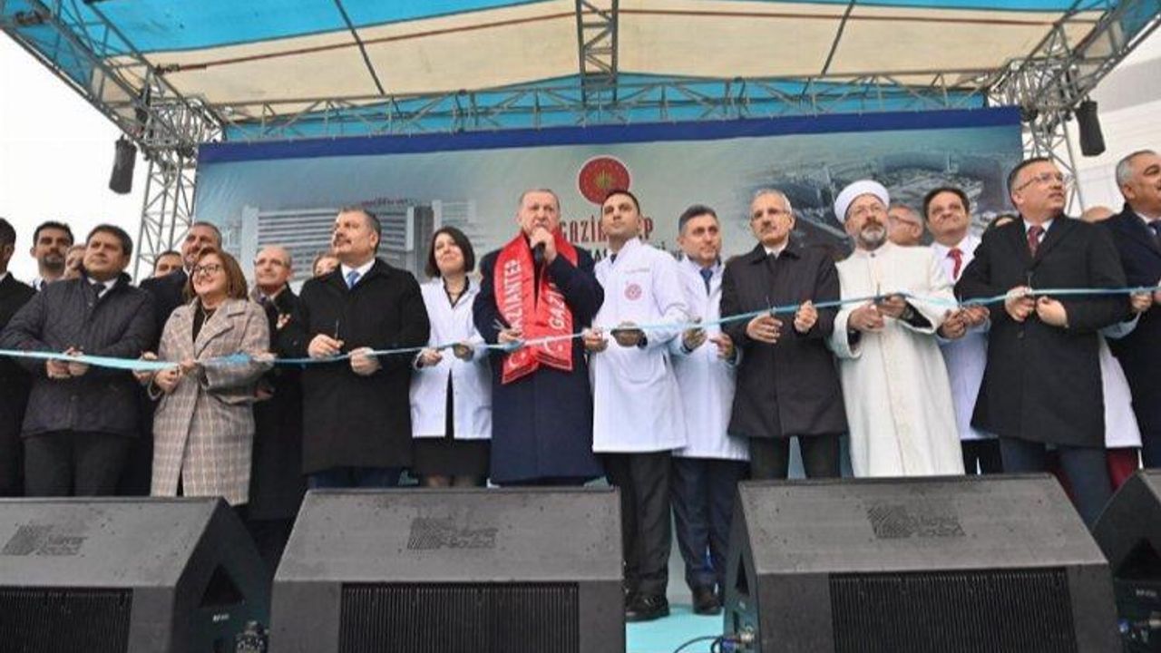 Gaziantep Şehir Hastanesi hizmete açıldı