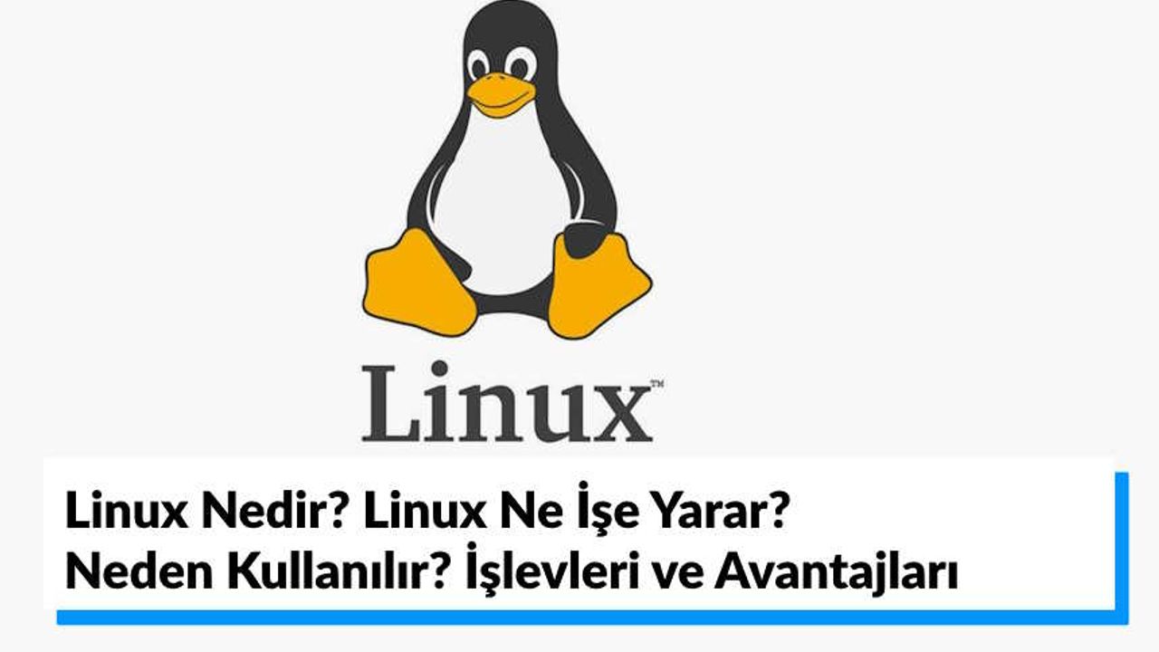 Linux Nedir? Linux Ne İşe Yarar, Neden Kullanılır? İşlevleri ve Avantajları