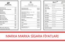Marlboro, Muratti, Parliament, Sigara Fiyat Listesi ve Marka Marka Sigara Fiyatları