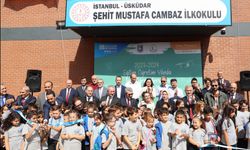 Şehit Mustafa Cambaz İlkokulu törenle açılış yaptı
