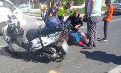 Çerkezköy’de motosiklet kaza yaptı: 1 yaralı