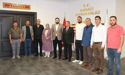 AK Parti İlçe Teşkilatı'ndan Kaymakam Gürdal’a ziyaret