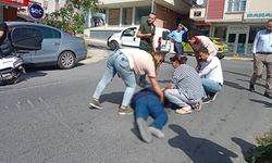 Çerkezköy’de ara sokakta aracın çarptığı yaşlı adam yaralandı