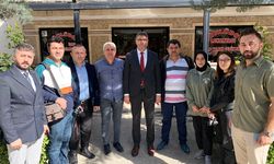 Başkan Azbay Çerkezköylü Gazetecilerle buluştu