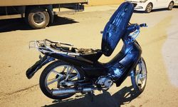 Çekme belgeli motosiklet polise yakalandı