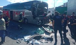 Çerkezköy’de otobüs ve tır çarpıştı… Çok sayıda yaralı var