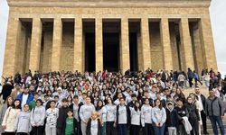 Çerkezköylü öğrenciler Anıtkabir'i ziyaret etti