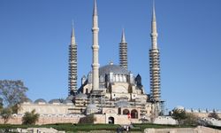 Selimiye Camisi'nde restorasyon çalışmaları