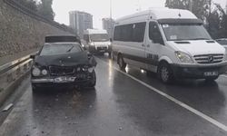İstanbul'da zincirleme trafik kazası meydana geldi