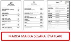 Sigaraya zam mı geliyor? Marlboro, Muratti, Parliament, Sigara Fiyat Listesi ve Marka Marka Sigara Fiyatlar