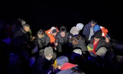 23 düzensiz göçmen kurtarıldı, 34 yabancı uyruklu yakalandı