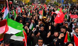 Bursa ve çevre illerde Filistin'e destek gösterisi gerçekleştirildi