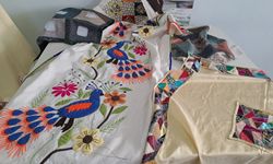 Sakarya'da tekstil atıkları sanata dönüşüyor