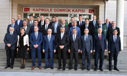 Türk ve Bulgar heyetleri Kapıkule'de ortak toplantı düzenledi