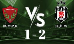 Beşiktaş Hatay'da moral depoladı! HTY: 1-2 :BJK