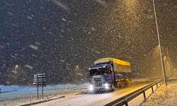 Kuzey Marmara Otoyolu'nda kar etkili oldu