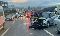 4 aracın karıştığı kazada 1 kişi öldü, 1 kişi yaralandı