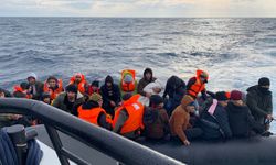 55 düzensiz göçmen kurtarıldı