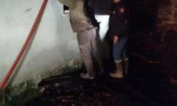 Kırklareli'nde bir evde yangın çıktı