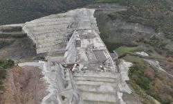 Bursa'da  Gölecik Barajı'nın yüzde 84'ü tamamlandı