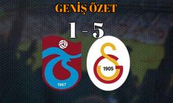 Galatasaray Trabzon'da gol olup olup yağdı! TS 1-5 GS Maç Özeti
