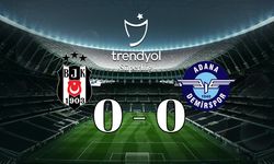 Beşiktaş Adana Demirspor maçında gol çıkmadı! BJK 0-0 ADS Maç Özeti