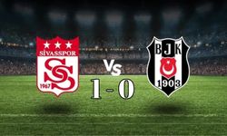 Sivasspor Beşiktaş'ı tek golle devirdi! SVS 1-0 BJK Maç Özeti