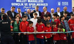 "Büyükşehir Gençlik ve Spor Merkezi" açıldı