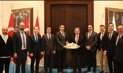 TÜRKAV Kırklareli Şubesi Başkanı Can Demirel, Vali Ekici'yi ziyaret etti