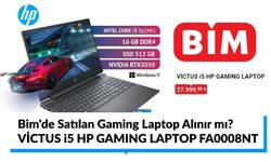 Bim'de Satılan Gaming Laptop Alınır mı? VİCTUS i5 HP GAMING LAPTOP FA0008NT Özellikleri, Yorumları Nasıl?
