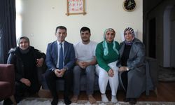 Çetin’den depremzede ailelere ziyaret
