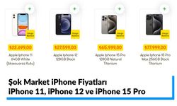 Şok Market iPhone Fiyatları: iPhone 11, iPhone 12 ve iPhone 15 Pro Modelleri Ne Kadar?