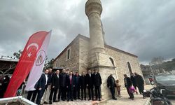 Çınarlı Köyü Tarihi Camisi yeniden ibadete açıldı
