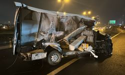 Kocaeli'nde 3 aracın karıştığı kazada 1 kişi yaralandı