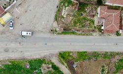 Jandarmadan drone destekli trafik denetimi