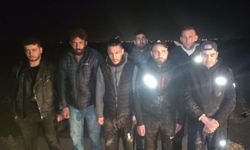 Sınırda 7 düzensiz göçmen yakalandı