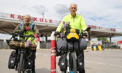 Üsküp'ten yola çıkan 2 bisikletçi Türkiye'ye ulaştı
