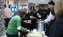 13 okulda "çorba ve meyve günü" etkinliği yapıldı