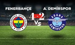 Fenerbahçe şampiyonluk yarışını bırakmıyor! FB: 3-1 :ADS geniş maç özeti