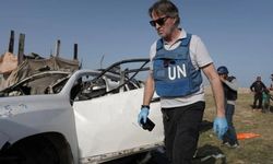 Gazze'ye yardım götüren UNICEF aracı vuruldu