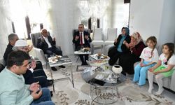 Vali Soytürk'ten şehit ailelerine ziyaret