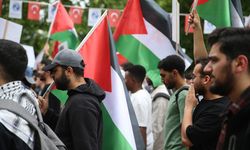 Gazze'ye destek yürüyüşü düzenledi