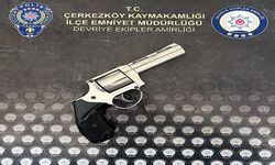 Çerkezköy’de bir araçtan daha silah çıktı