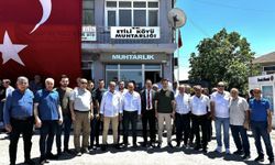 AK Parti İl Teşkilatı da köy hayrına katıldı